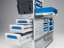 Scaffalatura Sortimo Globelyst M